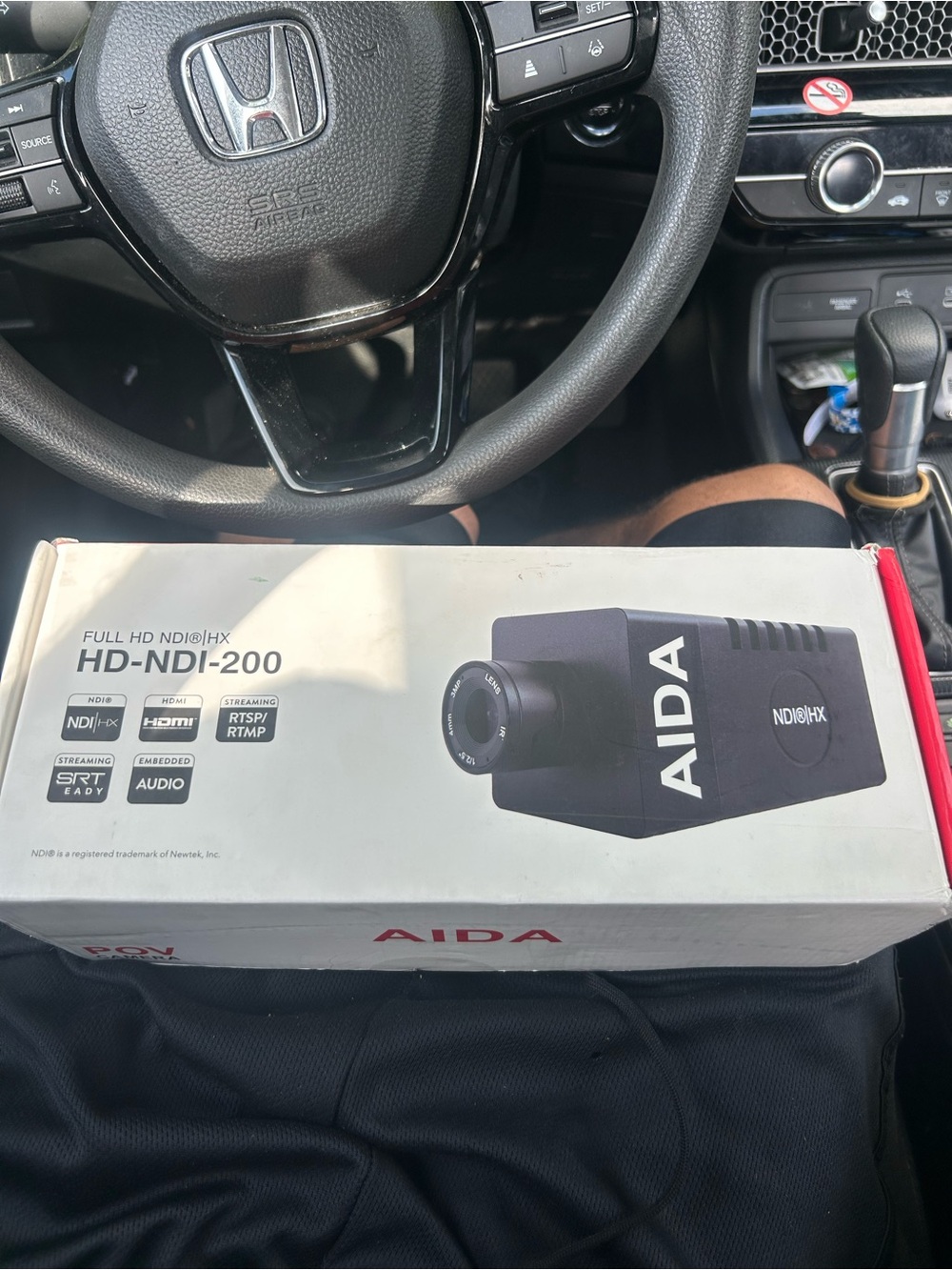 POV CAMERA HD-NDI-200 Full HD NDI|HX Live Streaming Camera - Black